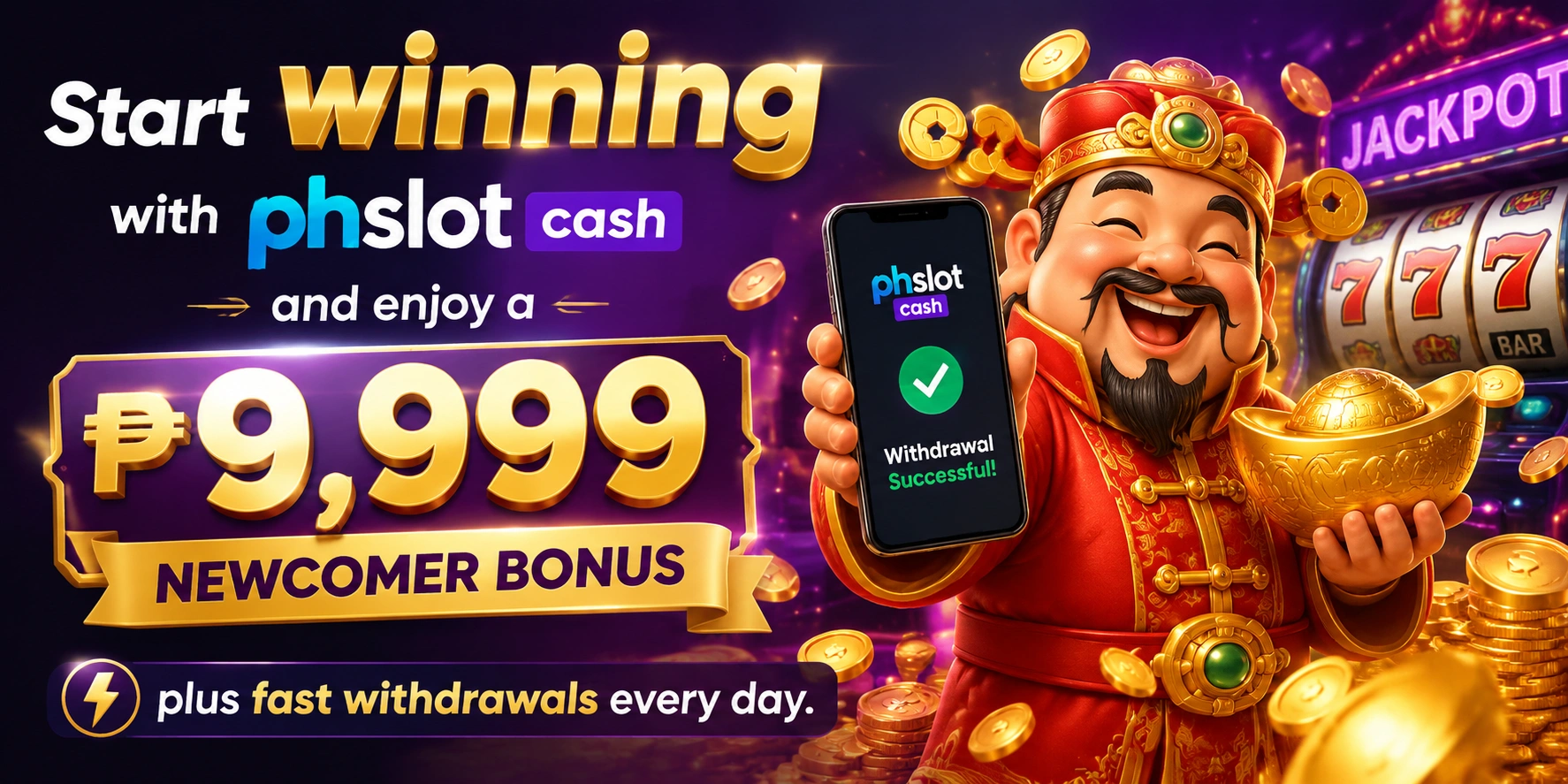 Slot game selection on mobile casino screen