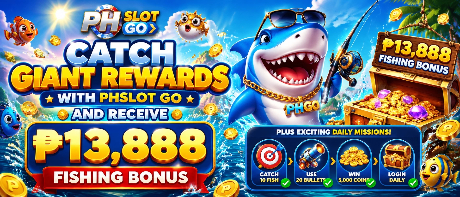 Fishing game visual