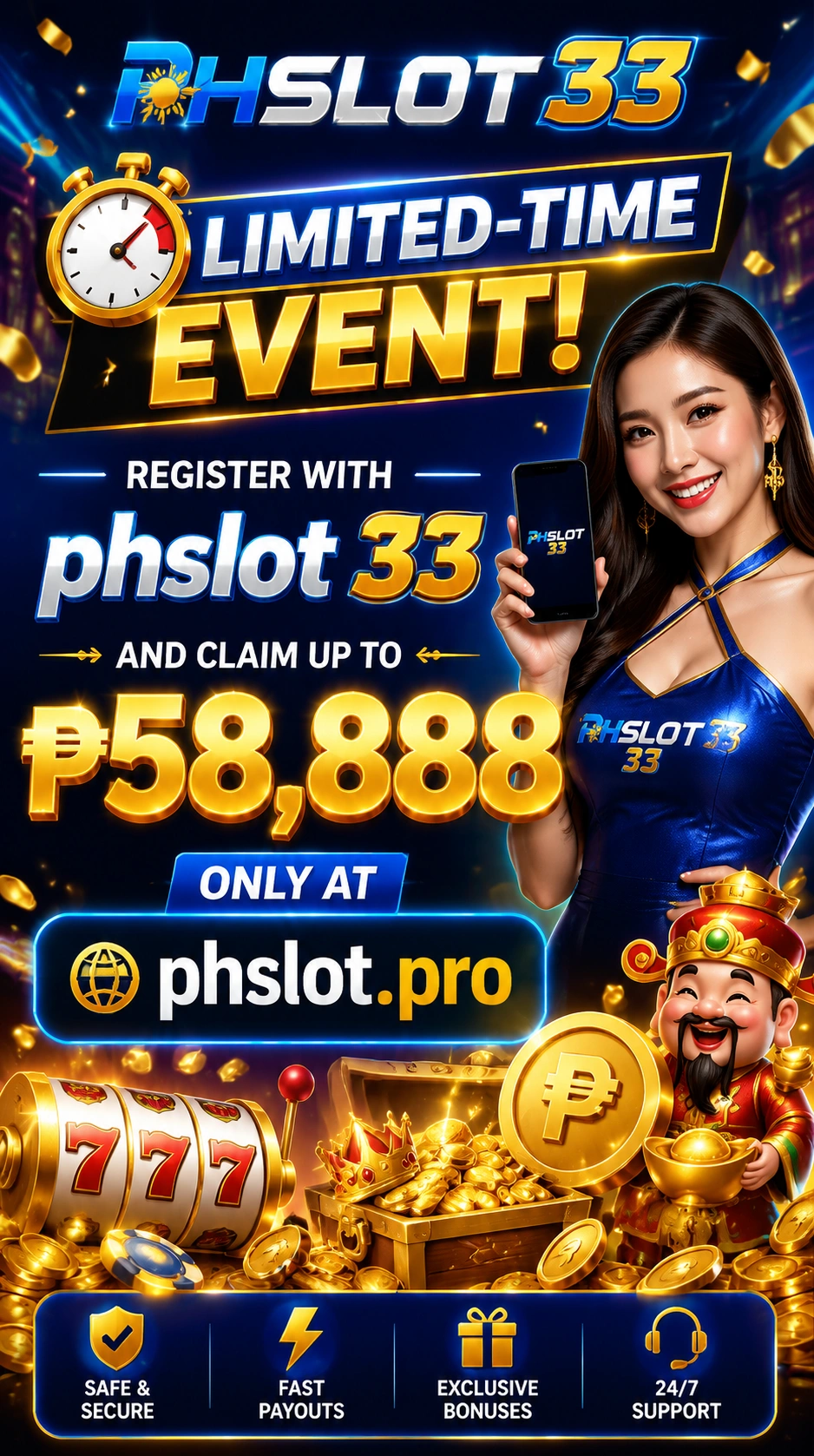 Casino guides hero with slot game education
